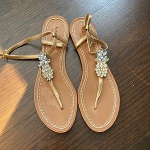 Kate spade pineapple sandals
